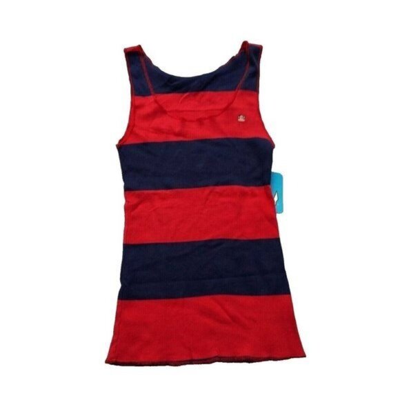 Vintage Paul Frank Tank Top, Julius, Striped, Red & Blue, Small - Picture 1 of 9